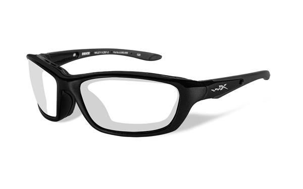 WX Brick – Gloss Black, Clear Lenses 63-18 100