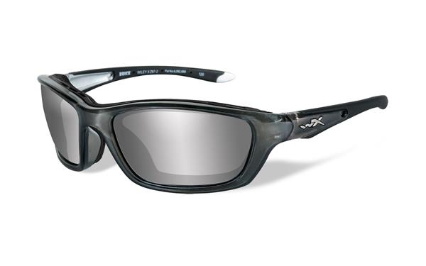 WX Brick – Metallick Black, Silver Flash Mirror (Smoke Grey) Lenses 63-18 100