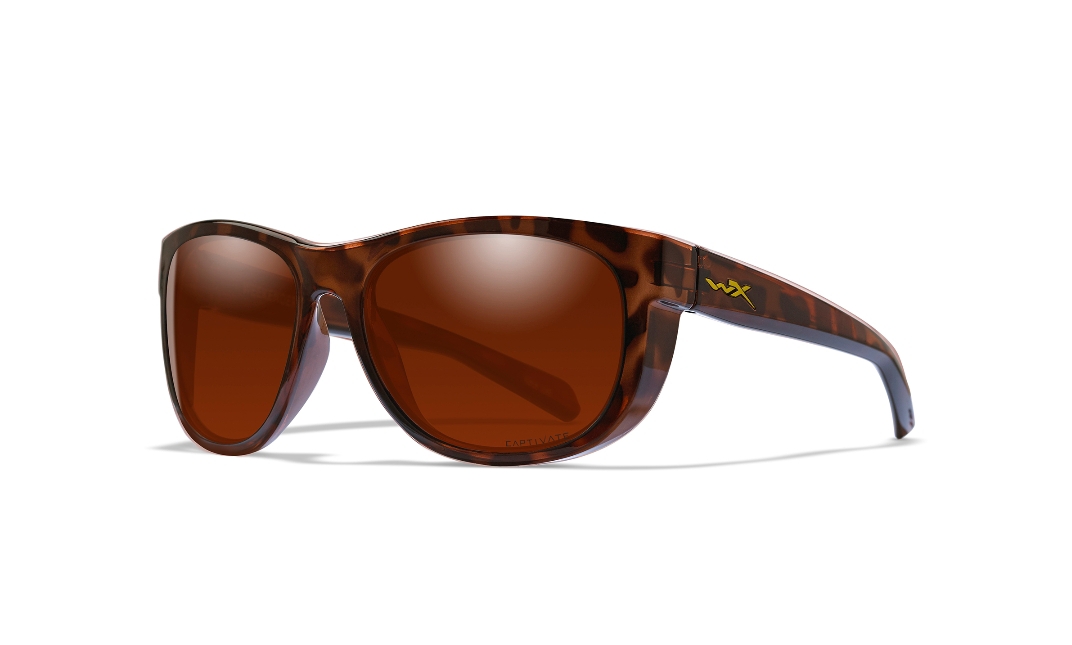 Wiley X Weekender, Gloss Demi, Captivate Polarized Copper Mirror