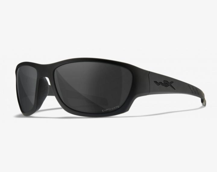 WX Climb, matte black, smoke grey lenses