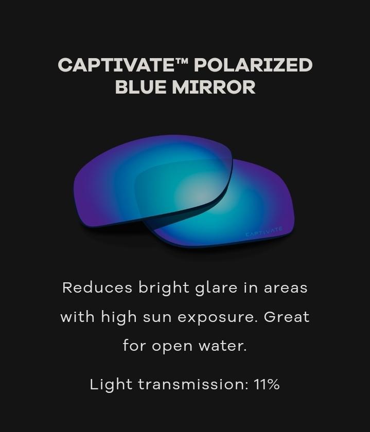 Wiley X Captivate Blue Mirror
