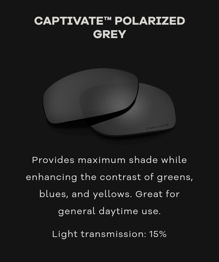 Wiley X Captivate Grey Polarized