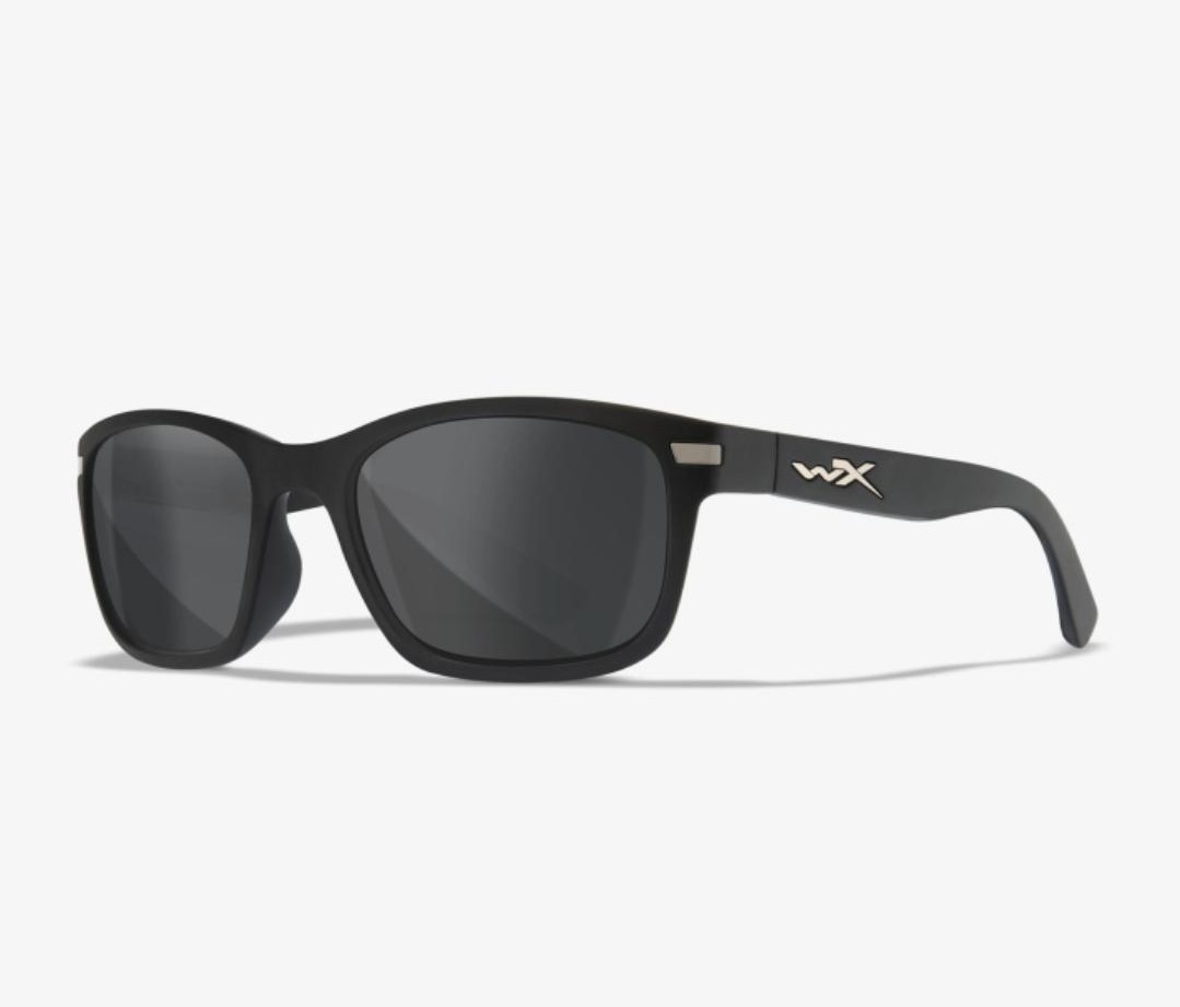 WX Helix, Matte Black, Grey Lenses